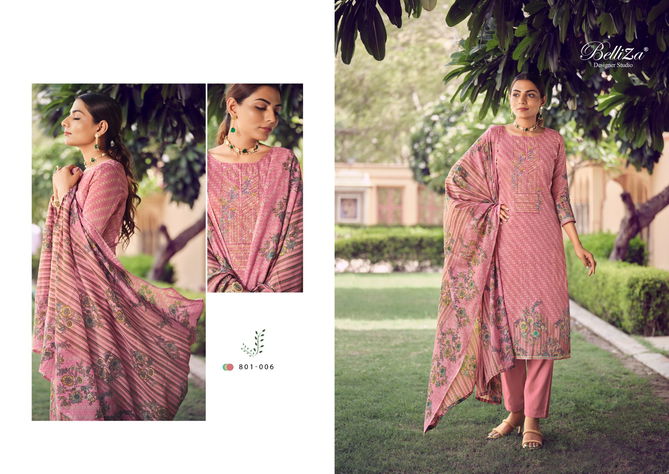 Naira By Belliza Jam Cotton Dress Material Catalog